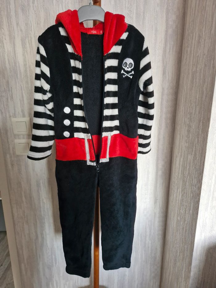 Combinaison pilou zippé enfant garçon 4 ans Tissaia Polyester - photo numéro 2