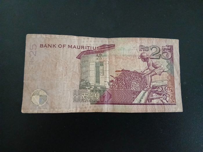 Billet de collection Île Maurice - photo numéro 2