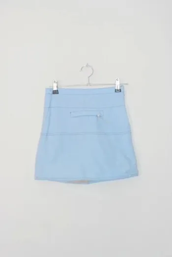 Jupe bleu ciel taille 8 ans