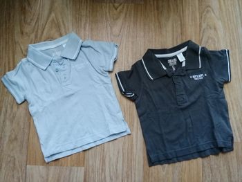 Lot de 2 polo Obaibi 12 mois