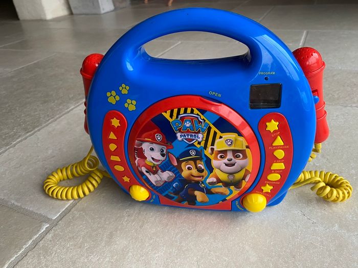 Lecteur CD karaoké Pat patrouille