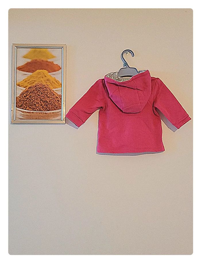 Pull hello kitty à capuche Taille 3 mois - photo numéro 5