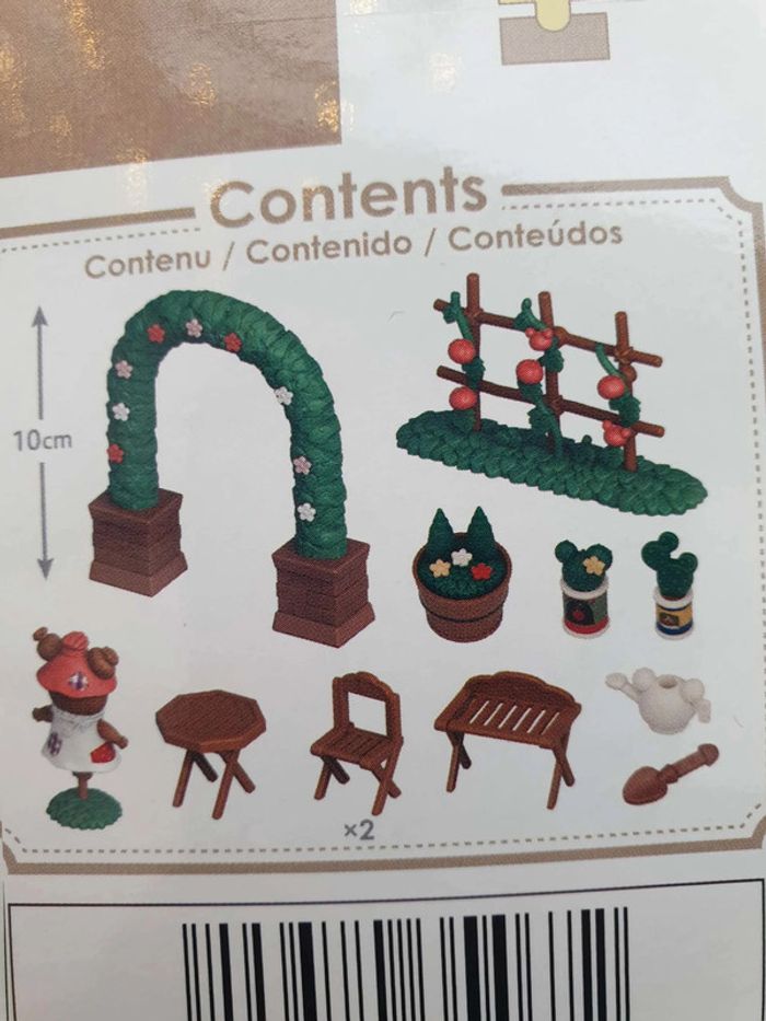 Bandai -  Haco  Room -  Kit accessoires  -  jardin -  68 pièces  à  assembler - photo numéro 3