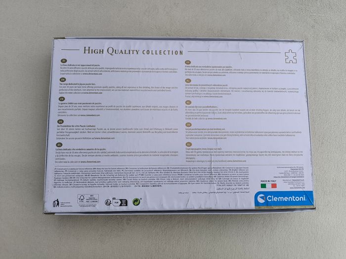 Puzzle Le jardin des licornes Clementoni 2000 pièces - photo numéro 3