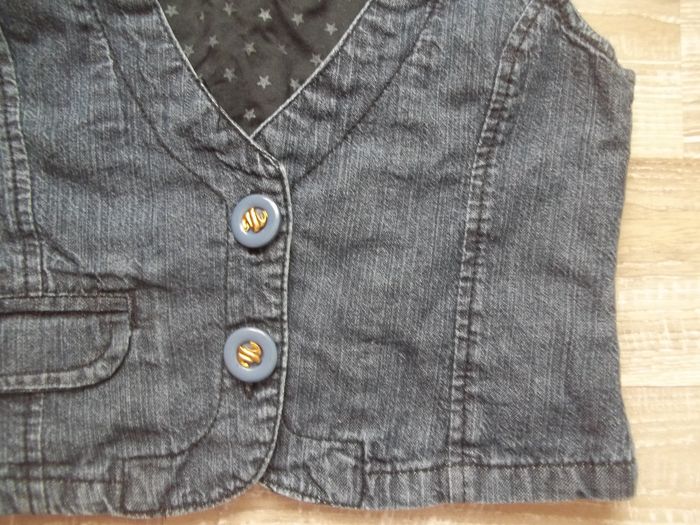 Veste barmaid jean Tissaïa 6 ans/114 cm - photo numéro 4