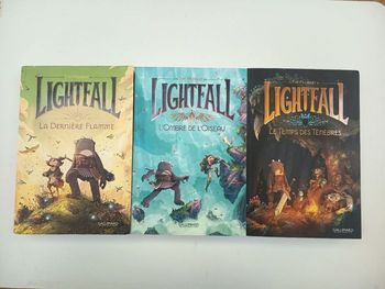 Les trois tomes BD lightfall tim probert