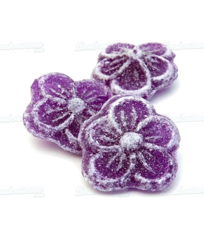 100g de boutons a la violette