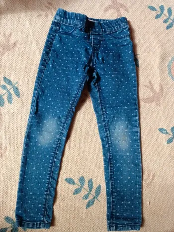 Jegging bleu La halle 5 ans