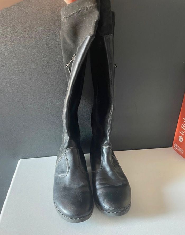 Bottines mi-hautes fille - photo numéro 3