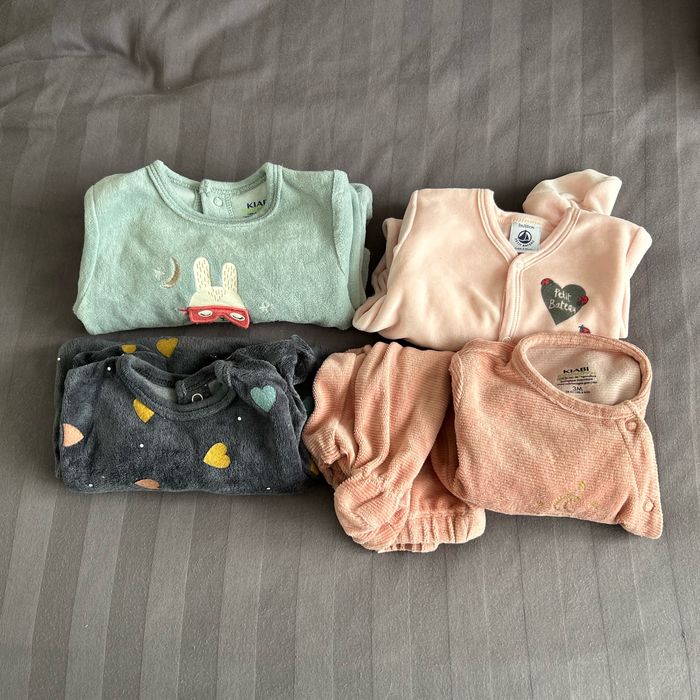 Pyjamas fille 3 mois