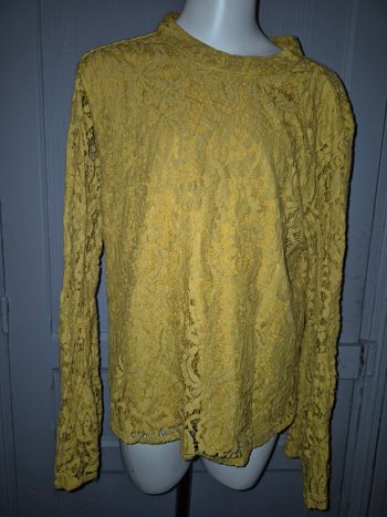 Blouse moutarde