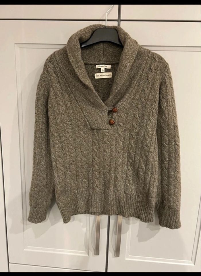 Pull kaki Massimo dutti