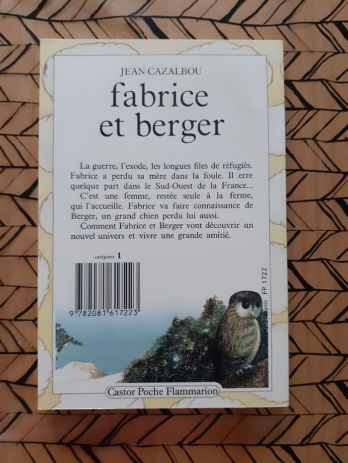 Livre enfant Fabrice et berger - photo numéro 2