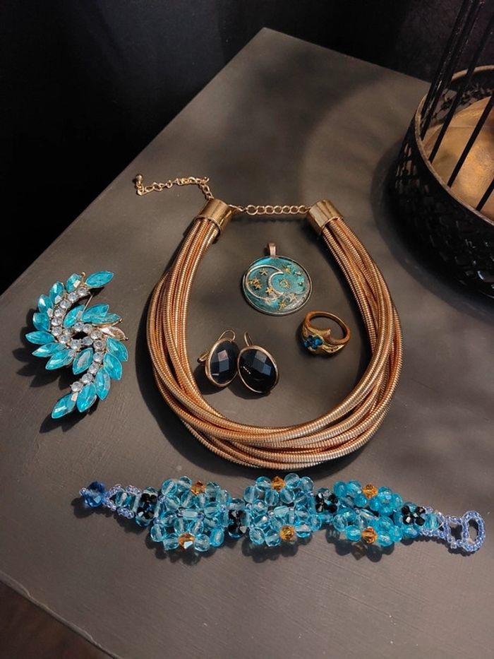 Lot de bijoux vintage et moderne 🌿 - photo numéro 4