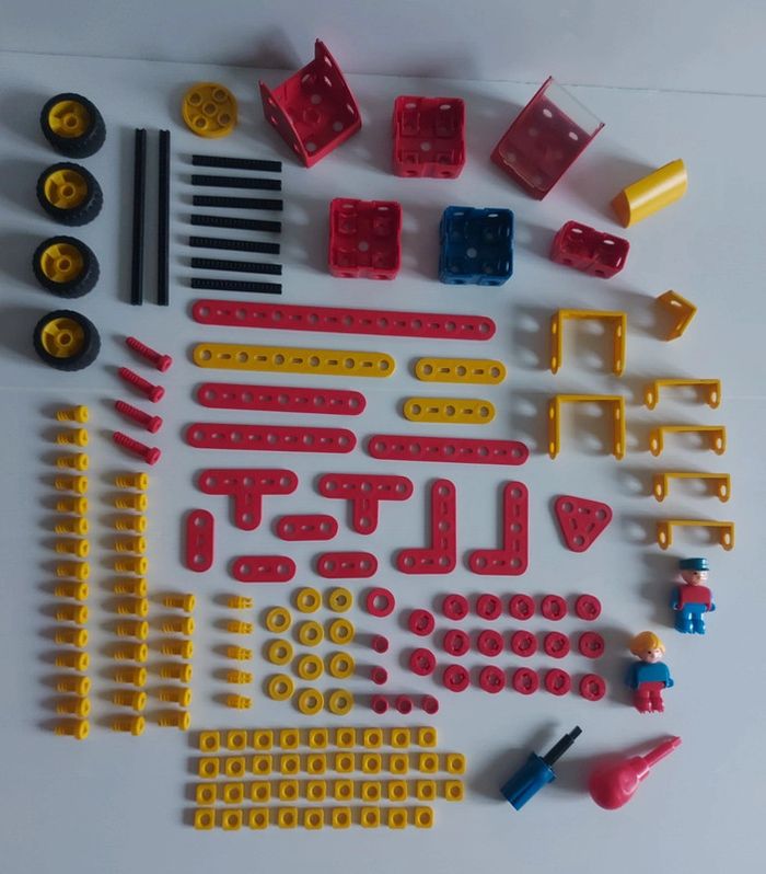 Jeu de construction Meccano en plastique pour les plus jeunes