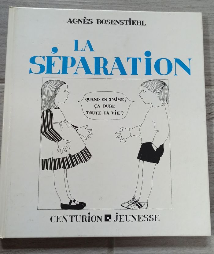 🕊 Très beau livre vintage la séparation d'Agnes Rosenstiehl 🕊