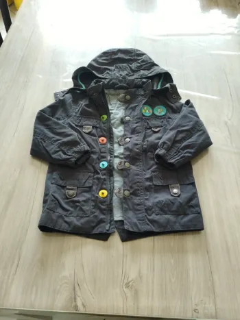 Blouson mixte, à capuche - 3 ans