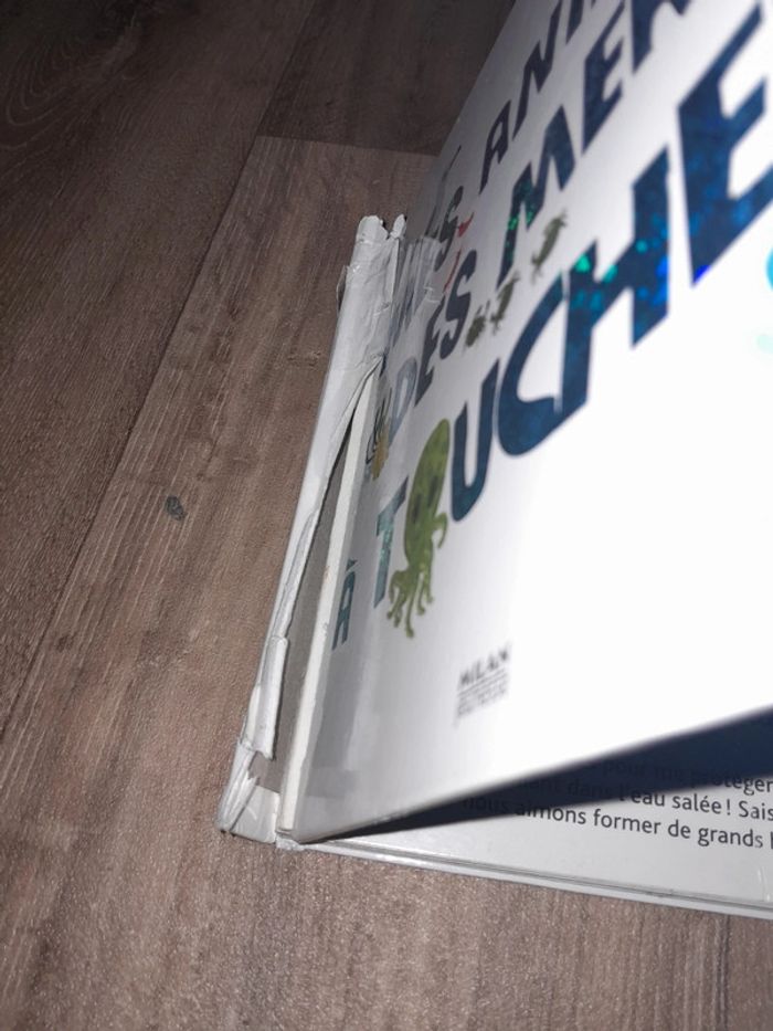 Livre mes animaux des mers à toucher 🌺 - photo numéro 3