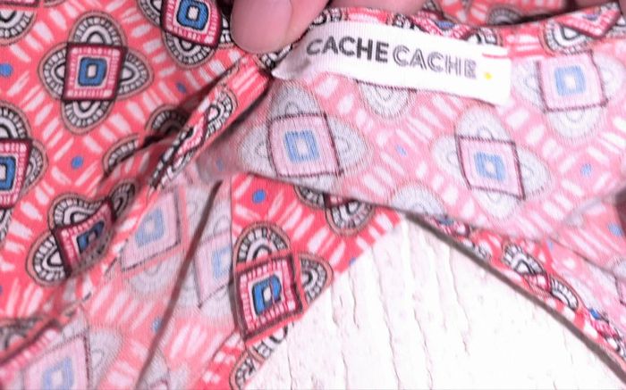 Robe coton courte boutonnée - photo numéro 4