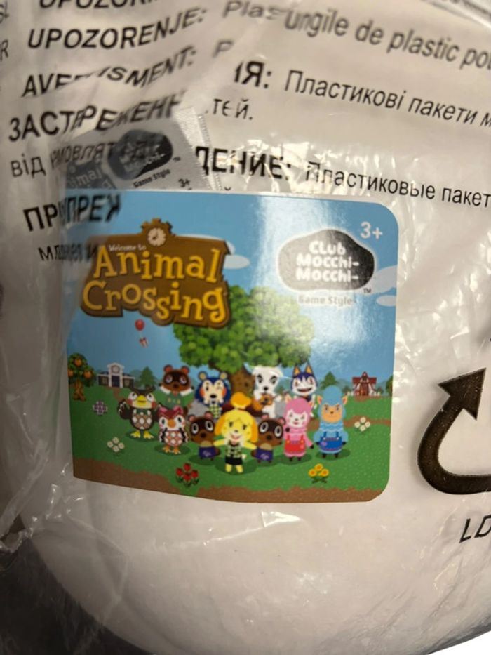 Peluche Animal Crossing Mochhi-Mochhi Mega kk slider 36 cm Tomy neuf - photo numéro 3