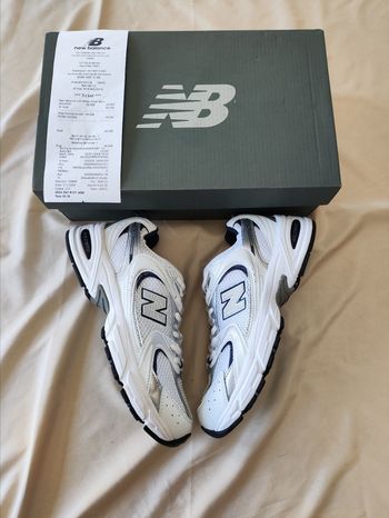 New Balance 530 White Silver Navy - Taille 39.5
