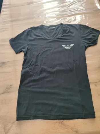 T-shirt Emporio Armani Noir Taille XL - Style et confort ! Prix mini !
