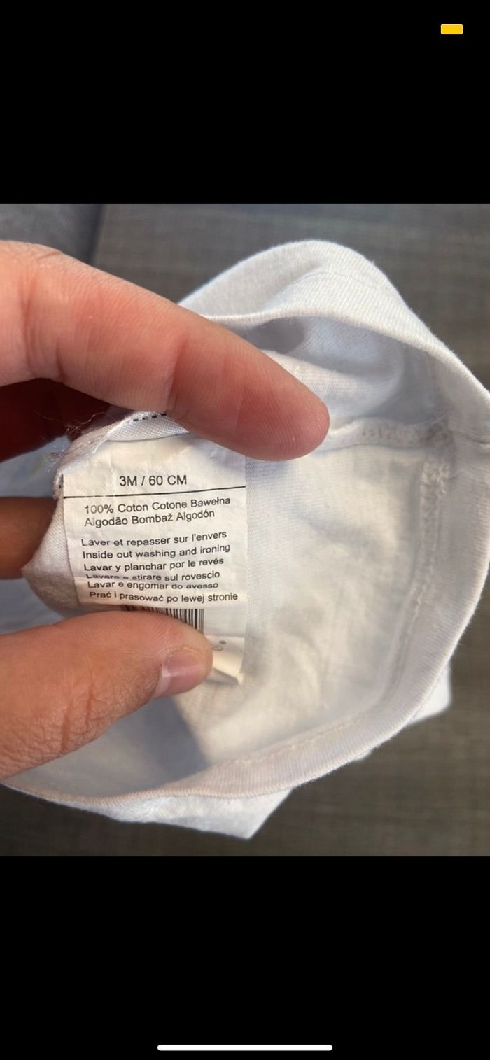 Tee shirt 3 mois - photo numéro 2