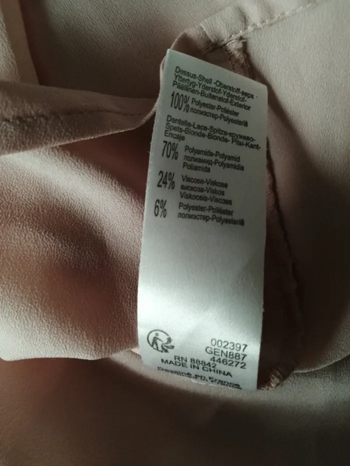 Blouse manche dentelle - photo numéro 5