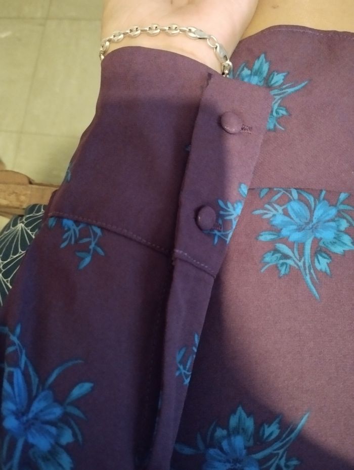 Robe femme a poin bleue - photo numéro 4