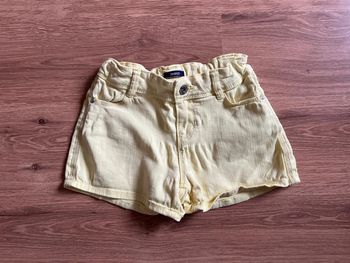 Short fille Okaidi jaune 8 ans