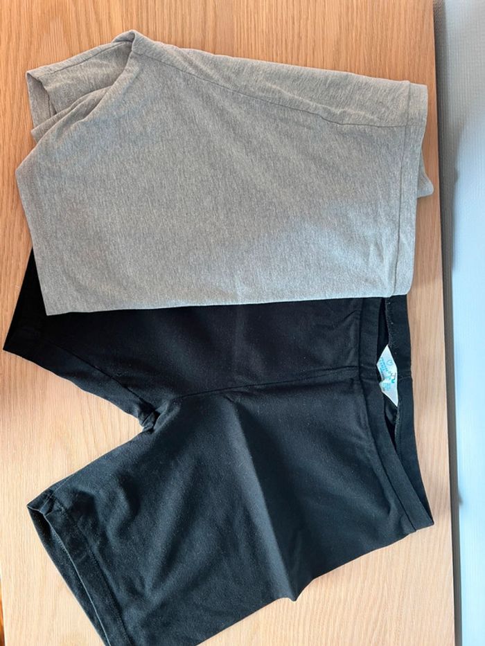 Lot de 2 shorts Primark gris et noir taille M - photo numéro 3