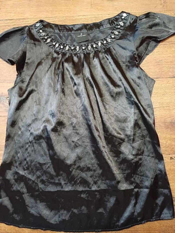 Tee-shirt en satin