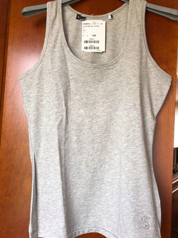 Débardeur gris 38 neuf avec étiquette