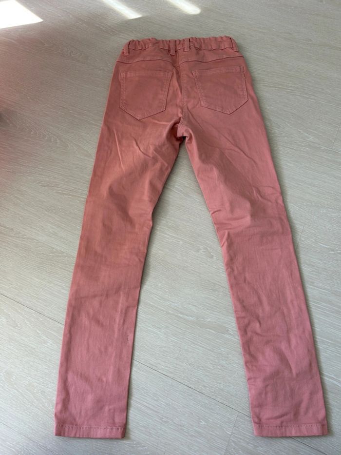 Jean skinny fille rose 10 ans tao - photo numéro 4