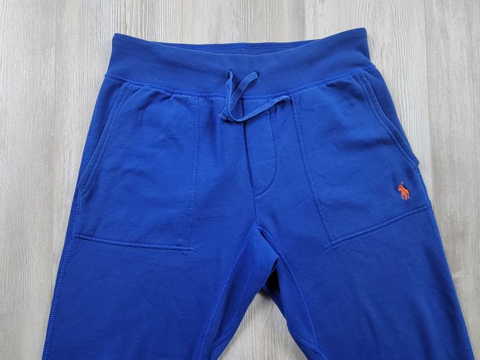 Bas de survêtement Ralph Lauren bleu logo orange – taille S – excellent état - photo numéro 3