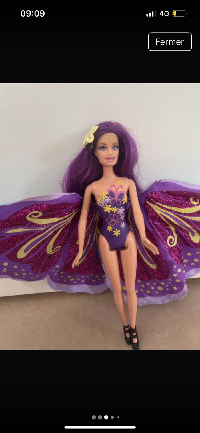 Barbie papillon - photo numéro 3
