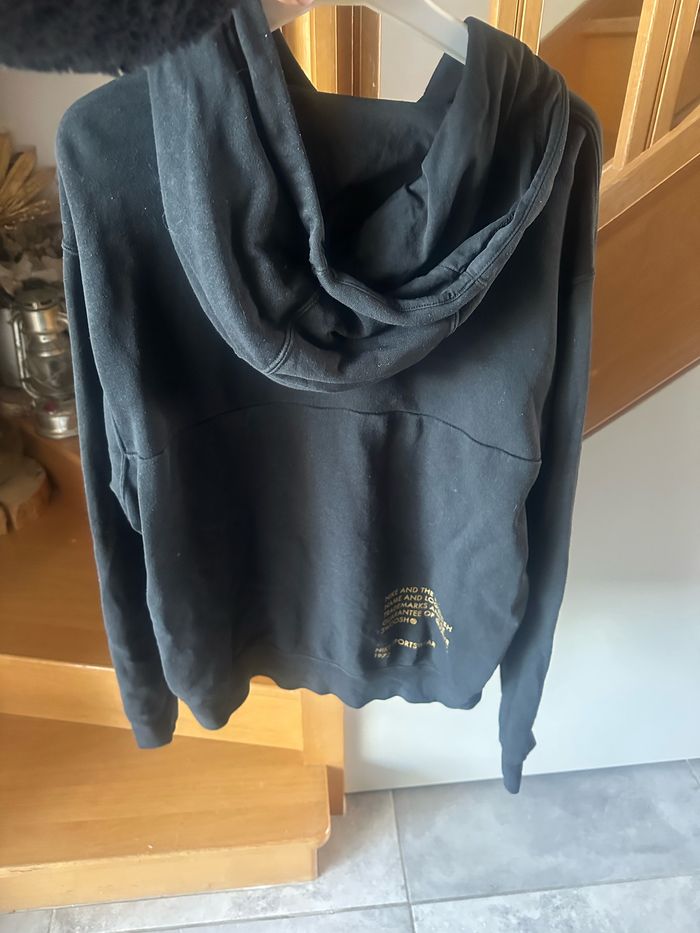 Jogging ensemble, pantalon et Sweat à capuche, noir et doré Nike, taille S mixte - photo numéro 4