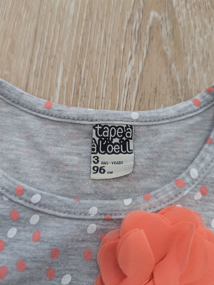 T-shirt 36 mois bébé fille Tape à l'oeil - photo numéro 4