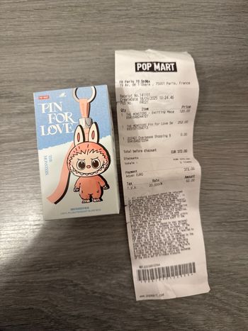 labubu pin for love N-Z