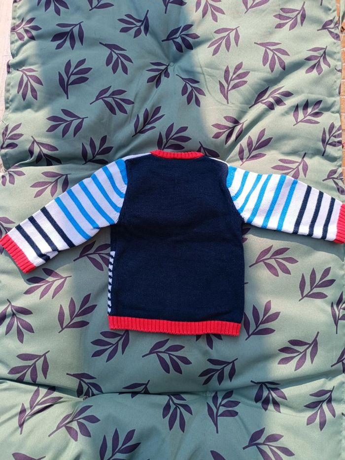 Gilet marin 6 mois - photo numéro 3