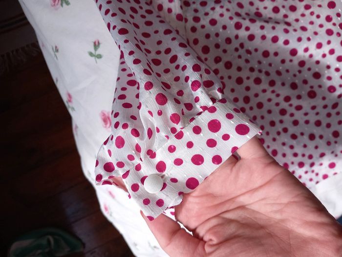Blouse petit poids vintage année 80 - photo numéro 3