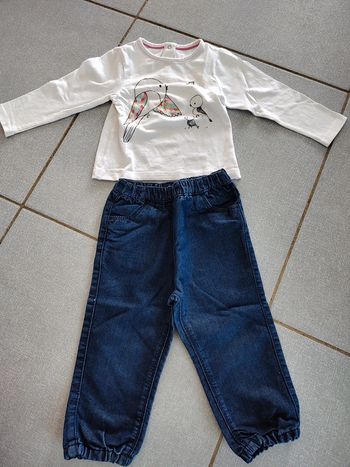 Ensemble t-shirt ML pantalon Orchestra T.18M