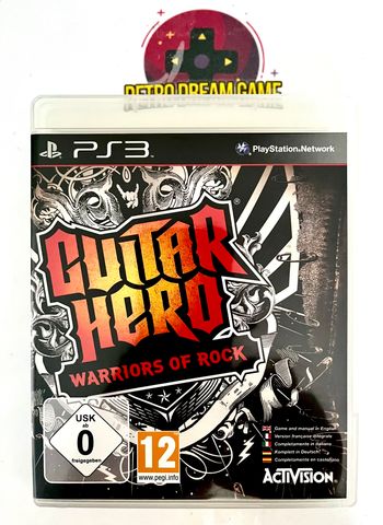 Guitar hero Warriors of rock pour Playstation 3