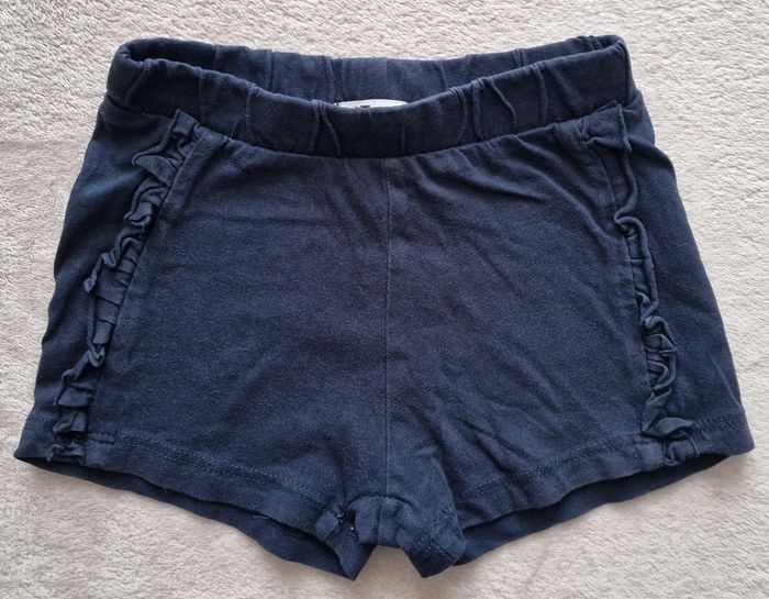 Lot de 2 shorts marine & moutarde - 18M - Gémo (BE avec défauts) - photo numéro 2