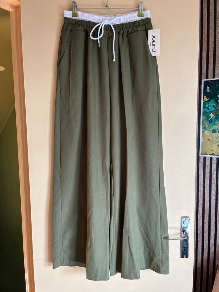 Pantalon fluide kaki - photo numéro 2