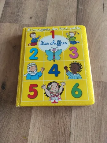 Livre : l'imagerie des tout-petits : les chiffres