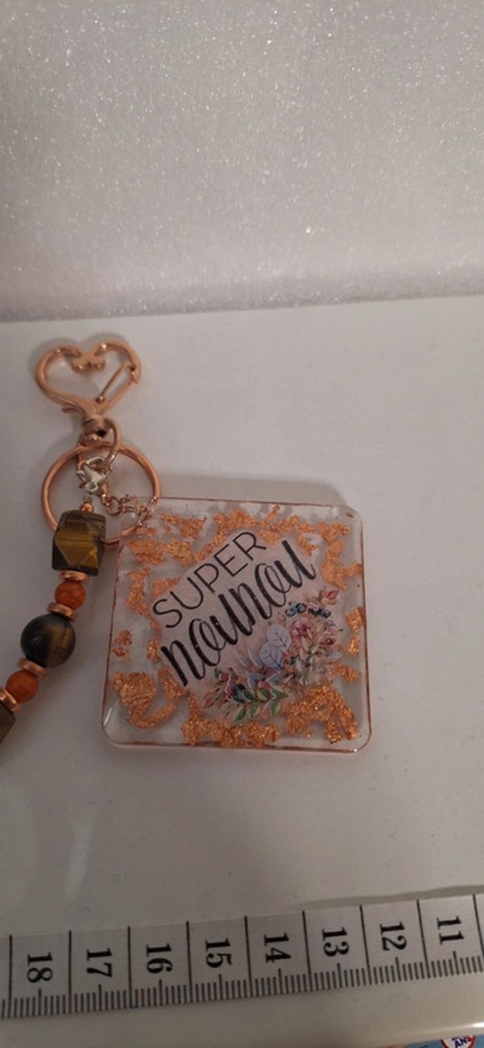 Porte-clés super nounou - photo numéro 5