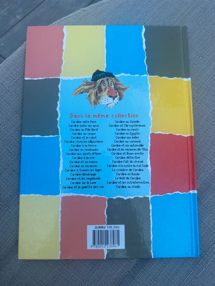 Livre rare collection damiers couleurs album bd Caroline et les Vagabonds - photo numéro 2