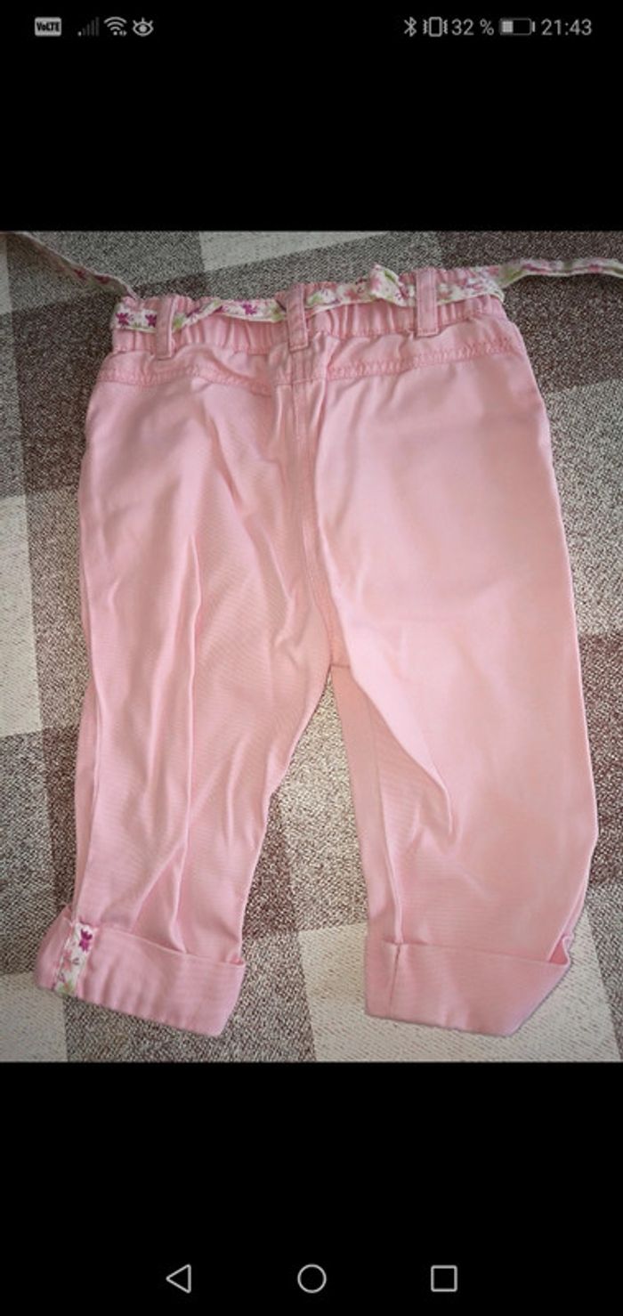 Pantalon rose 6 mois in extenso - photo numéro 3