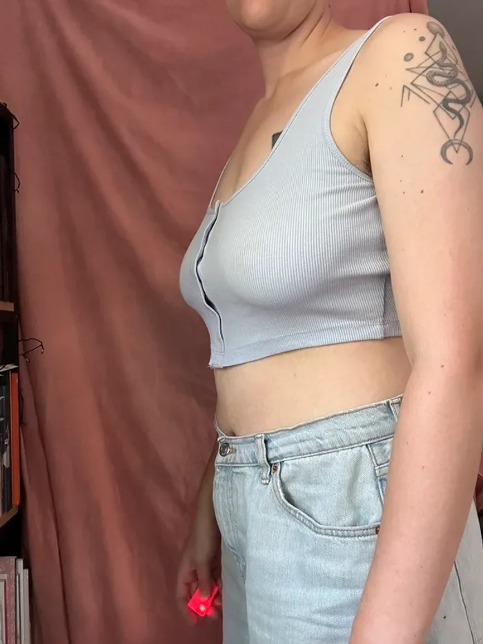 Crop top Lila - photo numéro 3